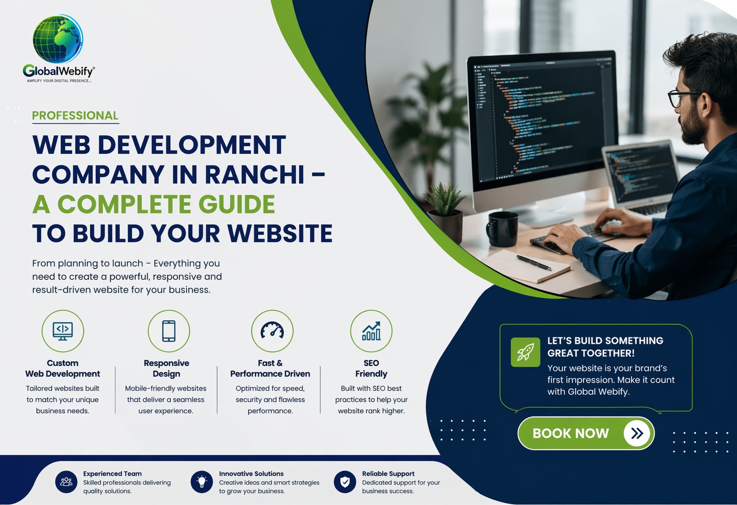 Web Development Company in Ranchi – A Complete Guide to Build Your Website - Global Webify Blog Web Development Company in Ranchi – A Complete Guide to Build Your Website